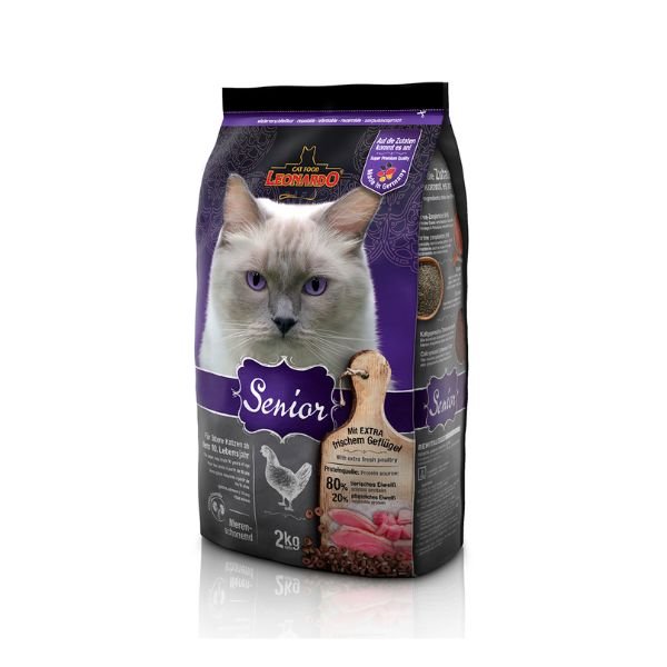 ALIMENTO LEONARDO GATO ADULTO SENIOR 2 KG