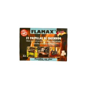CAJA 32 PASTILLAS DE ENCENDIDO FLAMAX