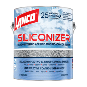 SELLADOR TECHOS SILICONIZER 1GALÓN NEGRO LANCO