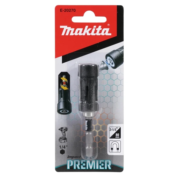 ADAPTADOR MANGNÉTICO 79MM IMPACT PREM TOMA 1/4 E-20270 MAKITA