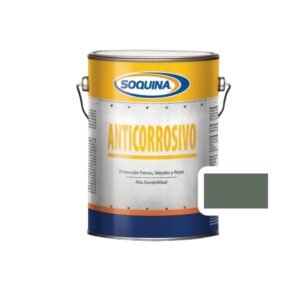ANTICORROSIVO SOQUINA GRIS VERDOSO 1 LT BASE ALQUÍDICA PARA ESTRUCTURAS METÁLICAS