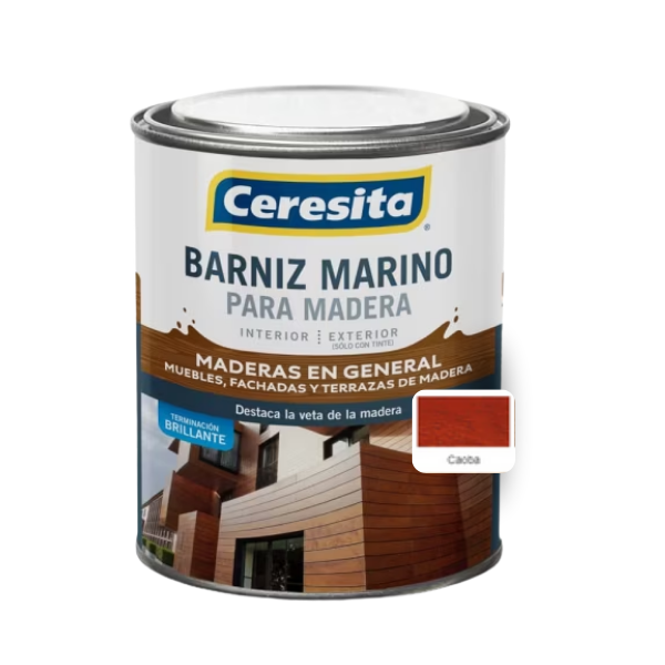 BARNIZ MARINO CAOBA 1 GALÓN