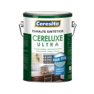 ESMALTE SINTÉTICO CERELUXE ULTRA NEGRO GALÓN