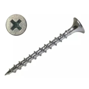 Tornillo Crs Zinc 6 X 1 5/8" 100 UNIDADES