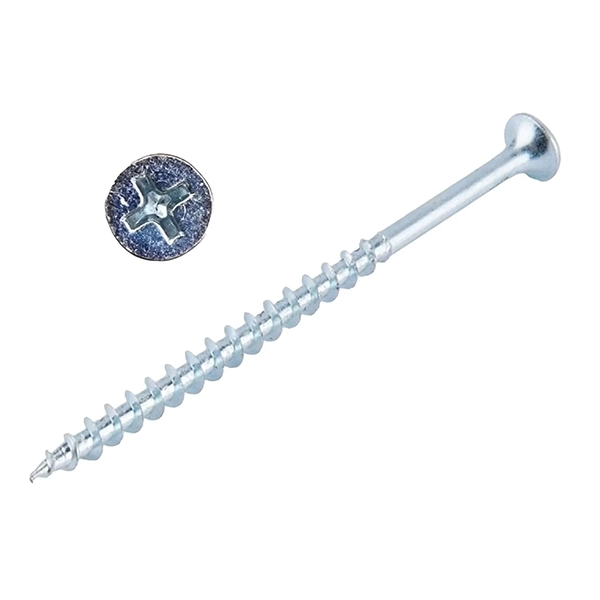 Tornillo Crs Zinc 8 X 4" 100 UNIDADES