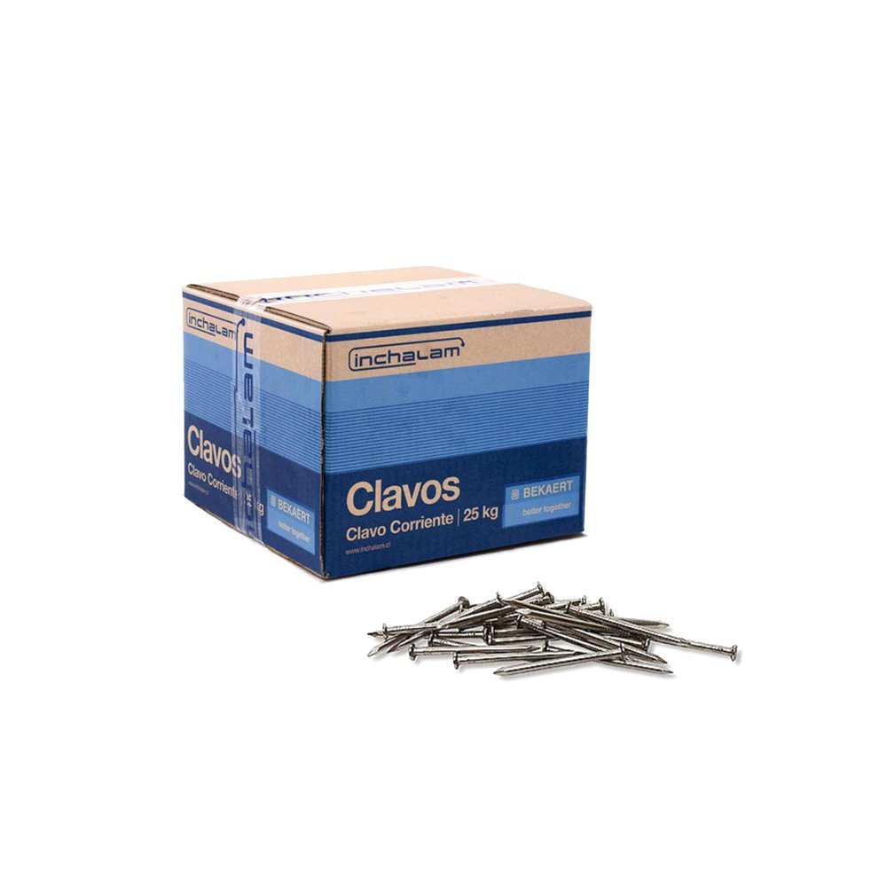 Clavo Corriente 4" Caja 25Kg