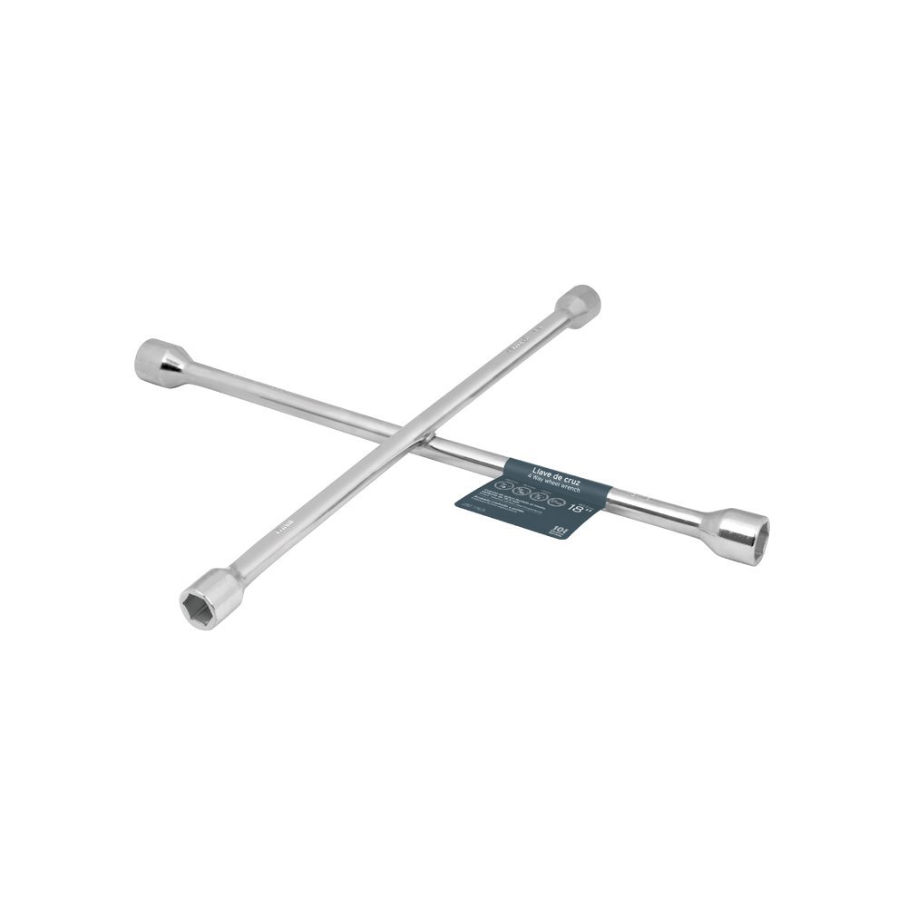 LLAVE RUEDA PULIDA Y CROMADA DE 18 PULGADAS TRUPER LLCR-18 15480 230801