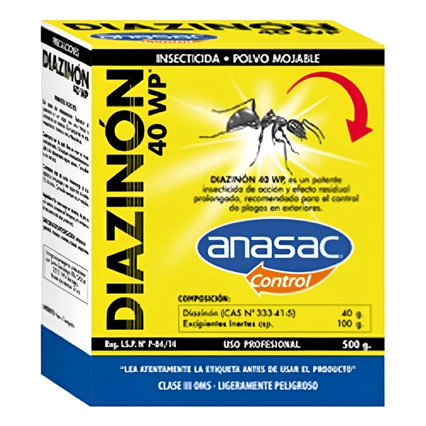 INSECTICIDA DIAZINON 500 GRMS