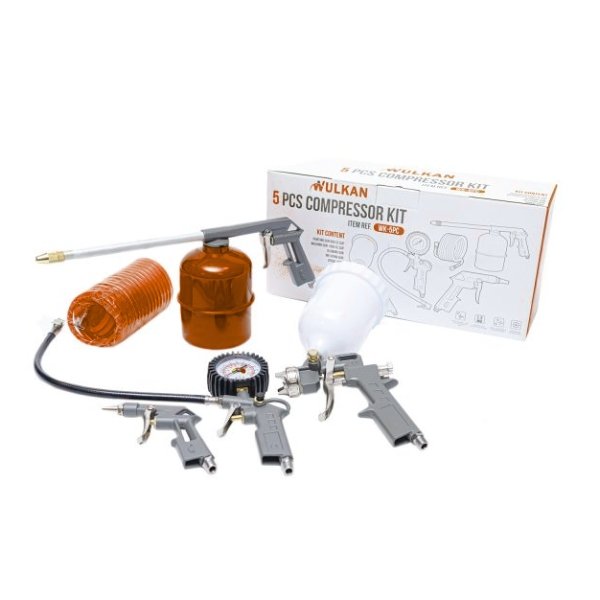 KIT DE ACCESORIOS WULKAN 5 PIEZAS WK 5P C