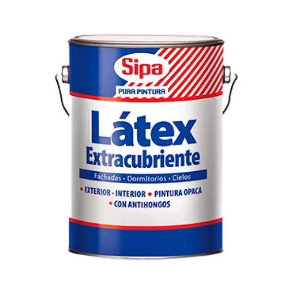 LÁTEX EXTRACUBRIENTE BLANCO SIPA GALÓN