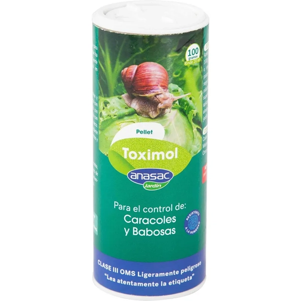 MOLUSQUICIDA TOXIMOL PELLET 100GRS