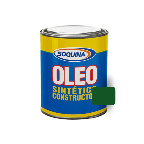 ÓLEO CONSTRUCTOR VERDE TRÉBOL 1 LITRO