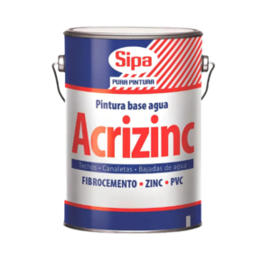 PINTURA ACRÍLICA ACRIZINC NEGRO GALÓN