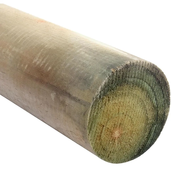 Polin Impregnado 3 a 4 pulgadas x 2.60 M