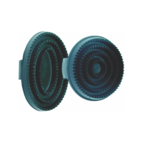 RASQUETA EQUINO GOMA OVALADA LHAURA