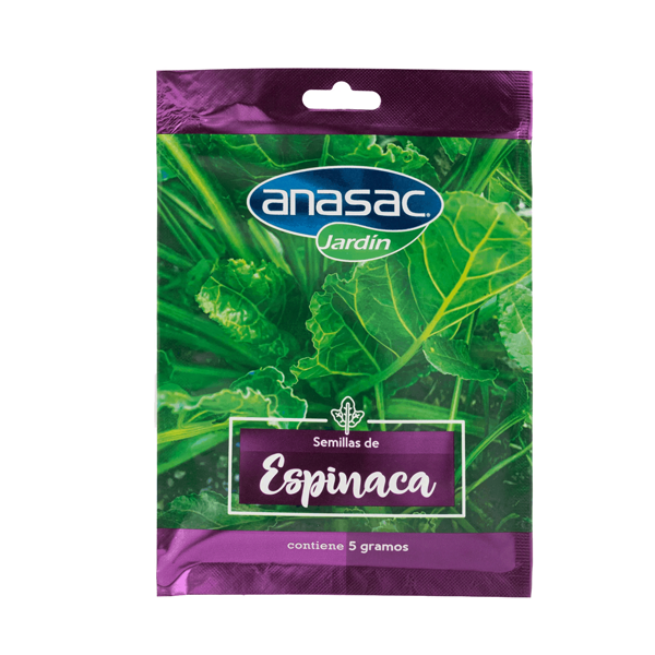 SEMILLA ESPINACA 5 GRS.
