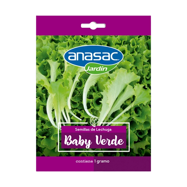 SEMILLA LECHUGA BABY VERDE 1 GRS