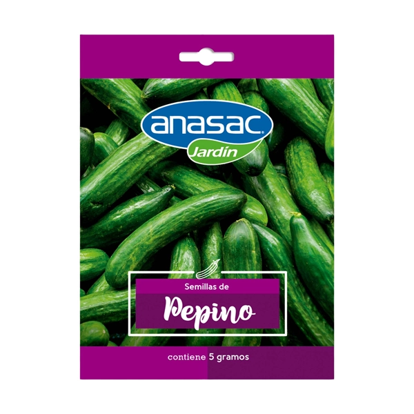 SEMILLA PEPINO 5 GRS.