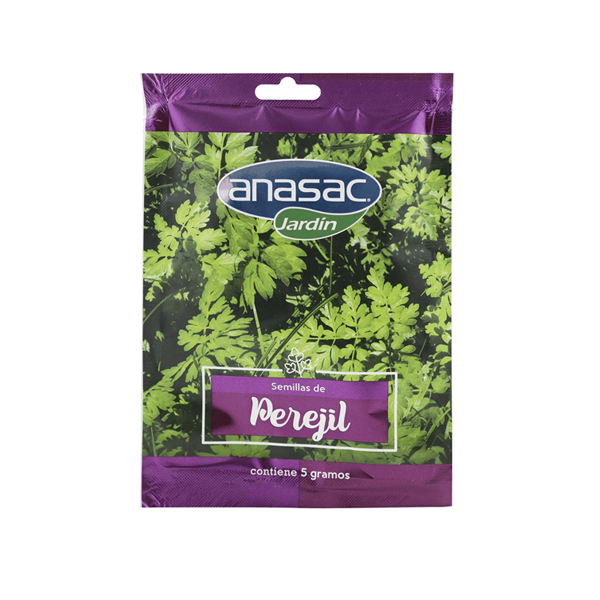 SEMILLA PEREJIL LISO COMUN 5 GRS.