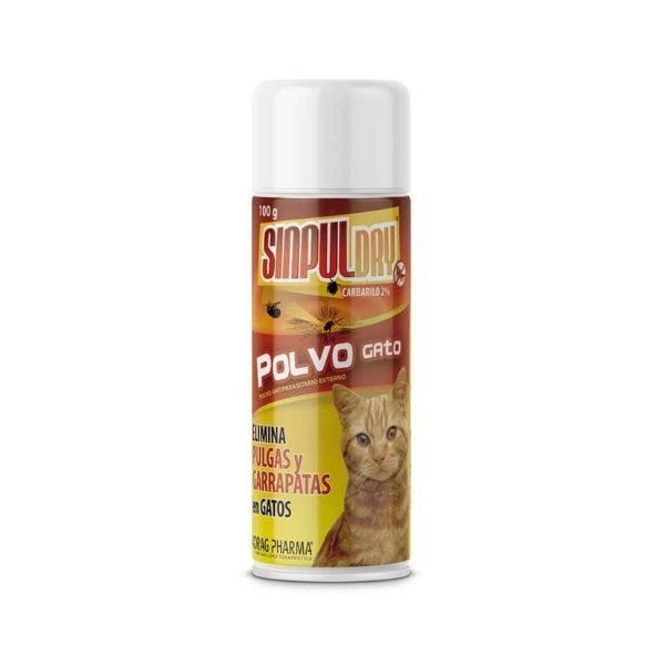 SHAMPOO EN SECO SINPUL DRY GATO 100 GR