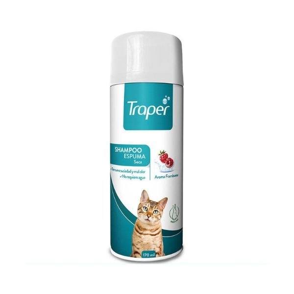SHAMPOO ESPUMA SECA GATO 170 ML