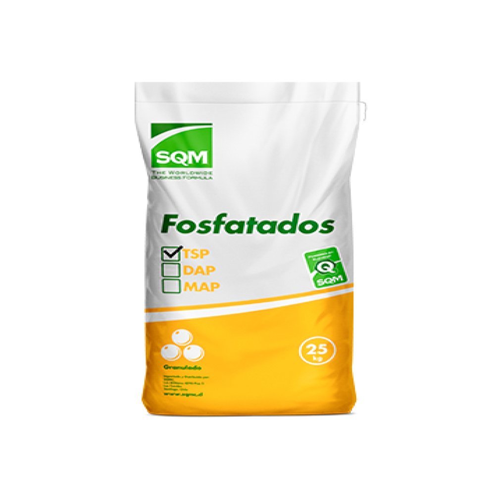 SQM SUPER FOSFATO TRIPLE 25 KG