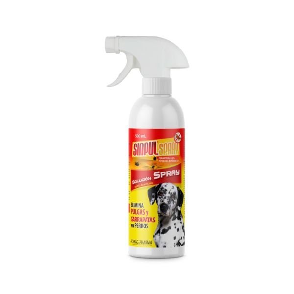 SPRAY ANTIPULGAS Y GARRAPATAS SINPUL 500 ML