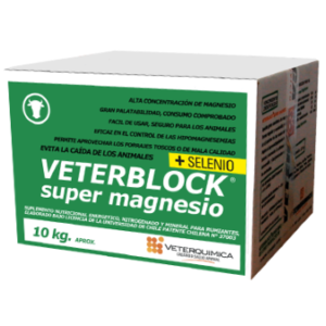 VETERBLOCK SÚPER MAGNESIO + SELENIO 10KG