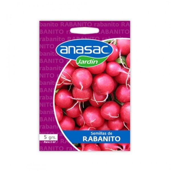 semilla rabanito anasac