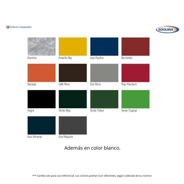 ESMALTE SINTÉTICO PAJARITO BLANCO 1/4 GALÓN SOQUINA | ALTO BRILLO Y DURACIÓN