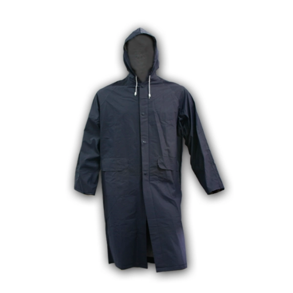 ABRIGO IMPERMEABLE PVC AZUL TALLA L KUPFER