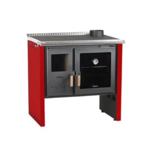 COCINA LEÑA BOSCA HESTIA 90 ROJO