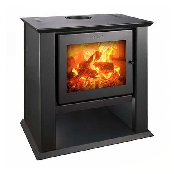 ESTUFA AMESTI CLASSIC 500 NEGRO SATINADO