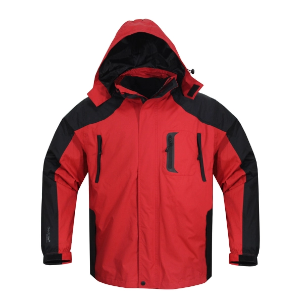 PARKA 2 EN 1 CON POLAR ROJA GEOLITE TALLA XL