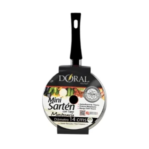 SARTEN MINI CON TAPA 14 CMS MONTERCARLO