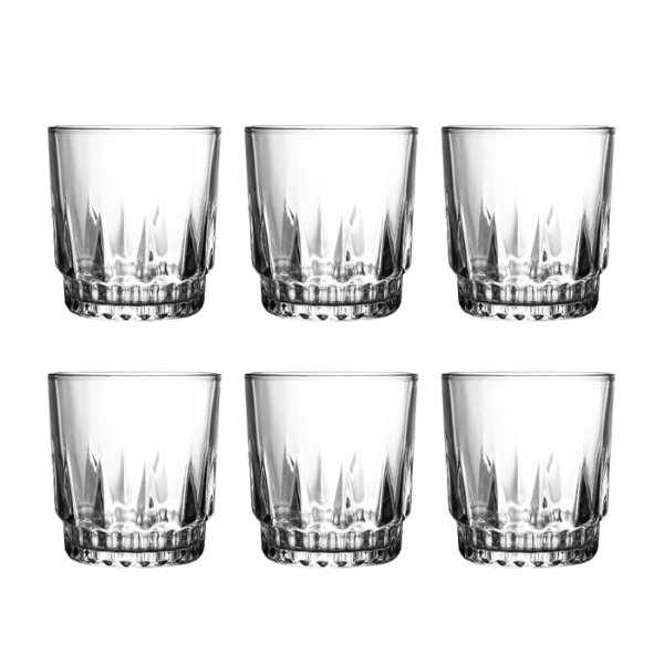 SET 6 VASOS VIDRIO 310 ML CLASSIC
