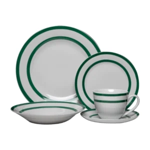 VAJILLA PORCELANA 30 PIEZAS FULL DECAL