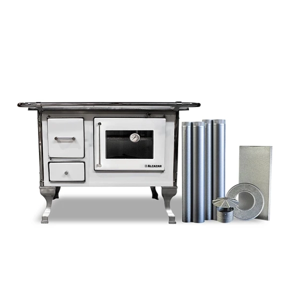 COCINA VILLARRICA 92X62 CON VIDRIO CON KIT CAÑÓN 6 PULGADAS