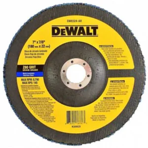 DISCO LIJA 7 PULGADAS GRANO 80 DW8324 DEWALT