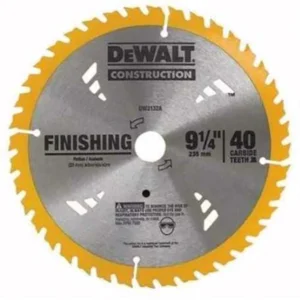 DISCO SIERRA 9 1/4 40 DIENTES DW3132A DEWALT