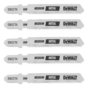 JUEGO 5 HOJAS DE CALAR METAL DW3774