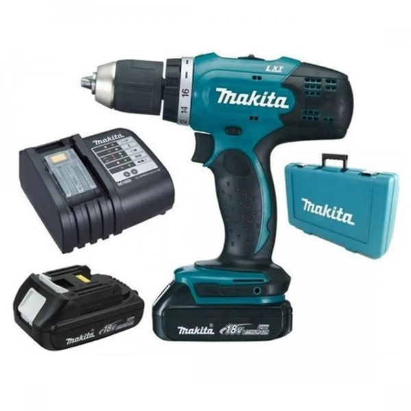 TALADRO ATORNILLADOR CON PERCUSIÓN DHP453SYE MAKITA