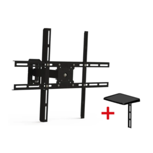 SOPORTE CON BRAZO 23 CM DE 10" A 70" + SOPORTE DECO